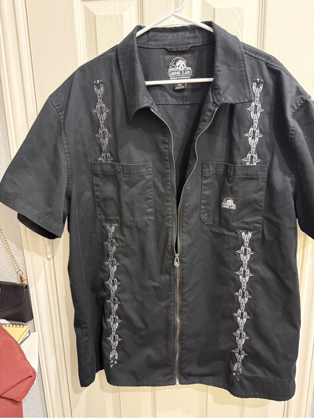 Men’s Black Short-Sleeve Lurking Class